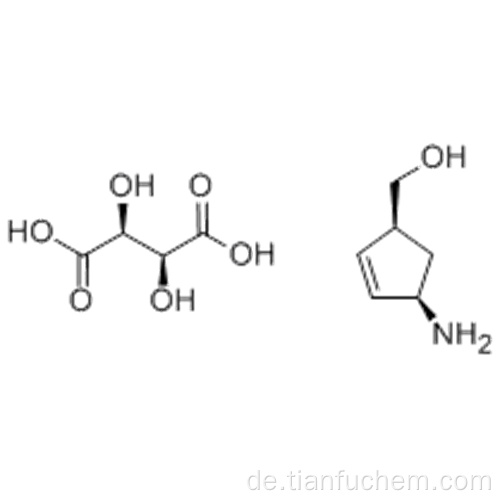 (1S-cis) -4-Amino-2-cyclopenten-1-methanol-D-wasserstofftatrat CAS 229177-52-0